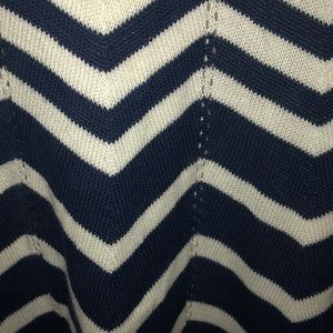 Trina Turk Dresses - White/ navy chevron striped Trina Turk Knit Dress Trina Turk Dresses - White/ navy chevron striped Trina Turk Knit Dress
